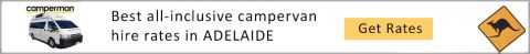 ADELAIDE campervan hire and RV rental